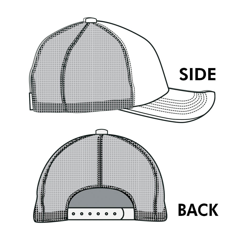 Howdy Message Mesh Back Baseball Cap