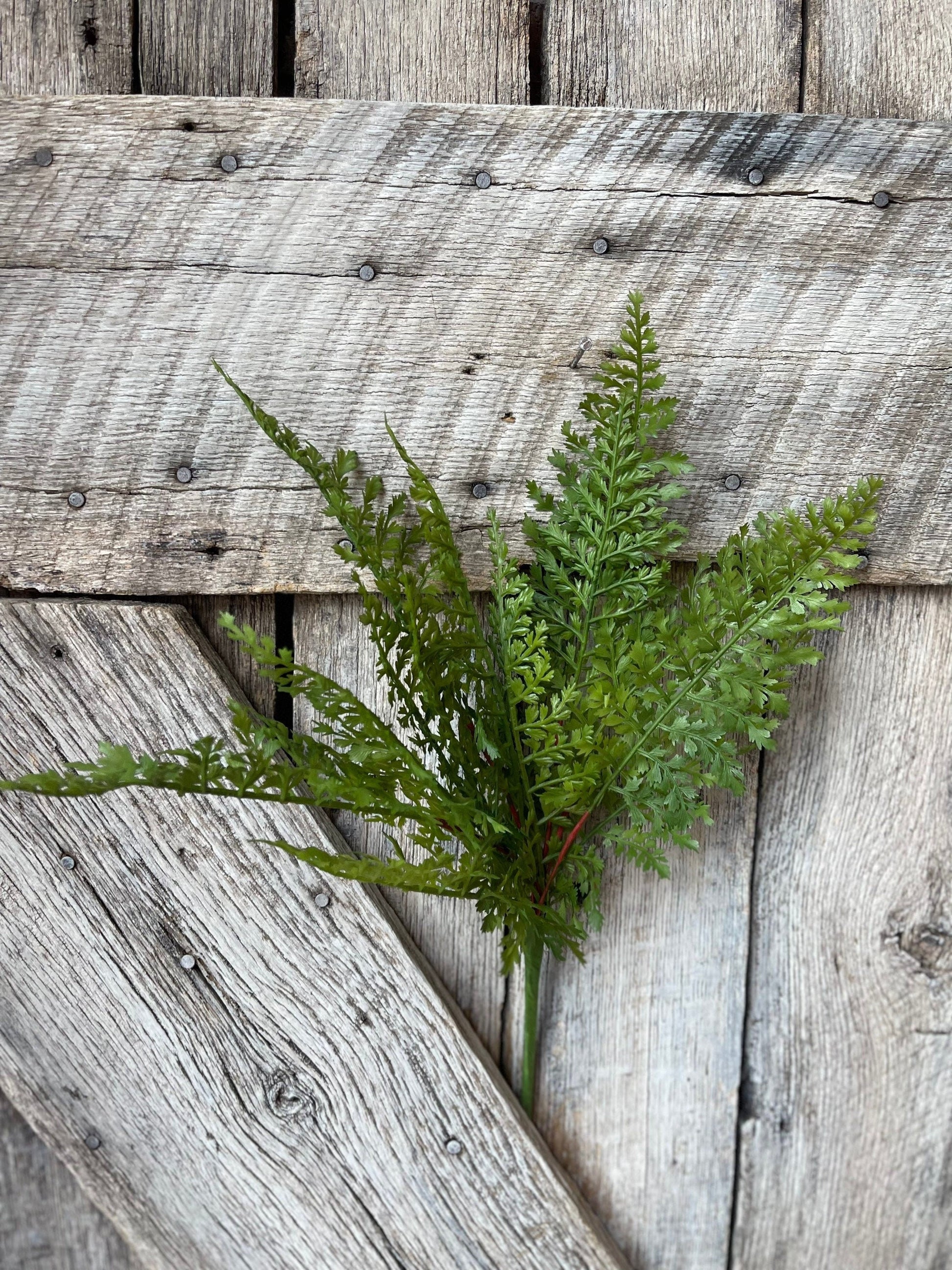 Fern bush, 16&quot; Fern Bush, Greenery Bush, Spring Greenery, Summer Greenery, Artificial Greenery, Craft Supply, Floral Supply