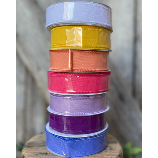 7/8" Ribbon, Solid Color Ribbon