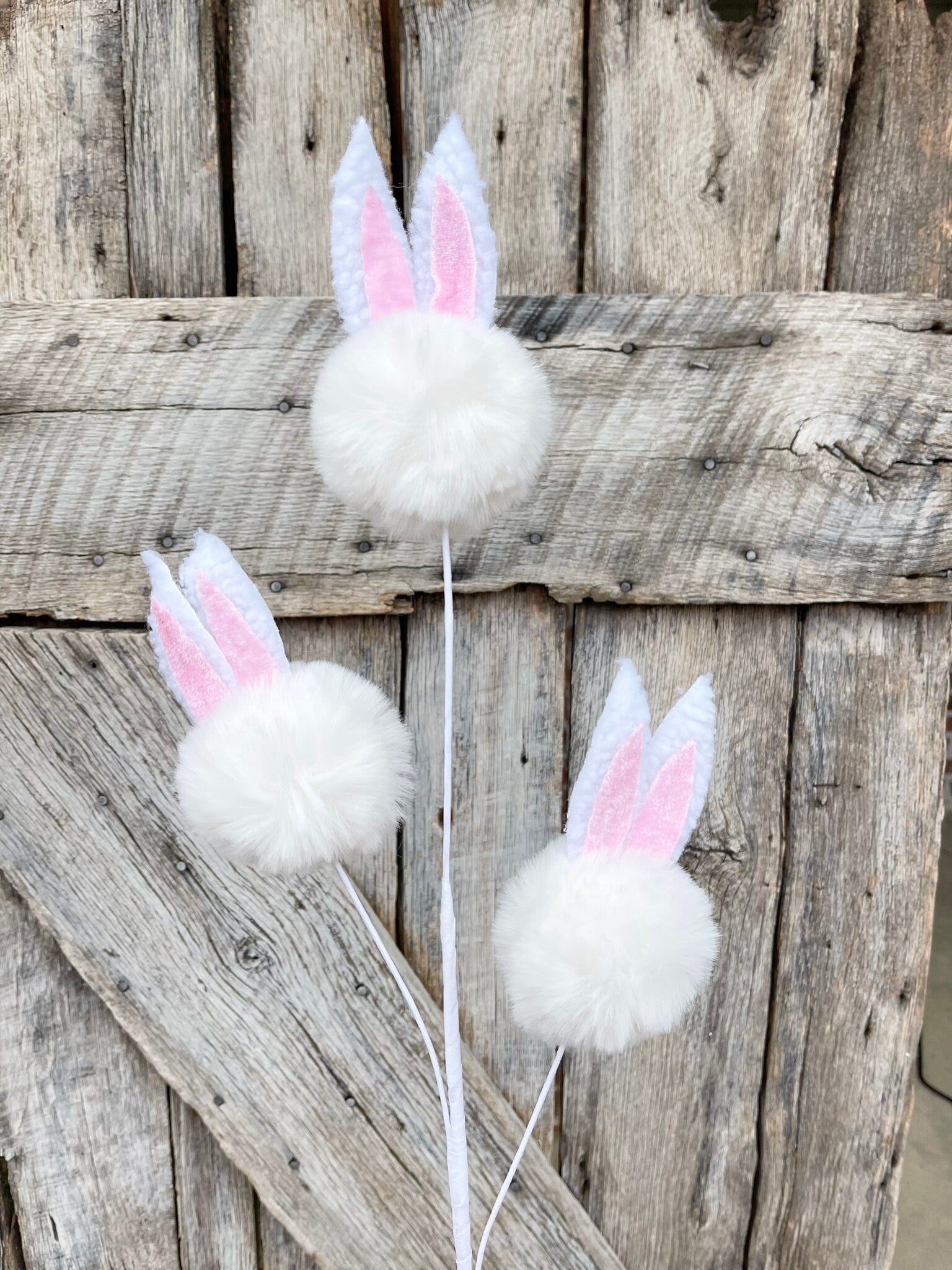 Easter Bunny Spray, 30" Easter Bunny Floral Spray, Easter Decor