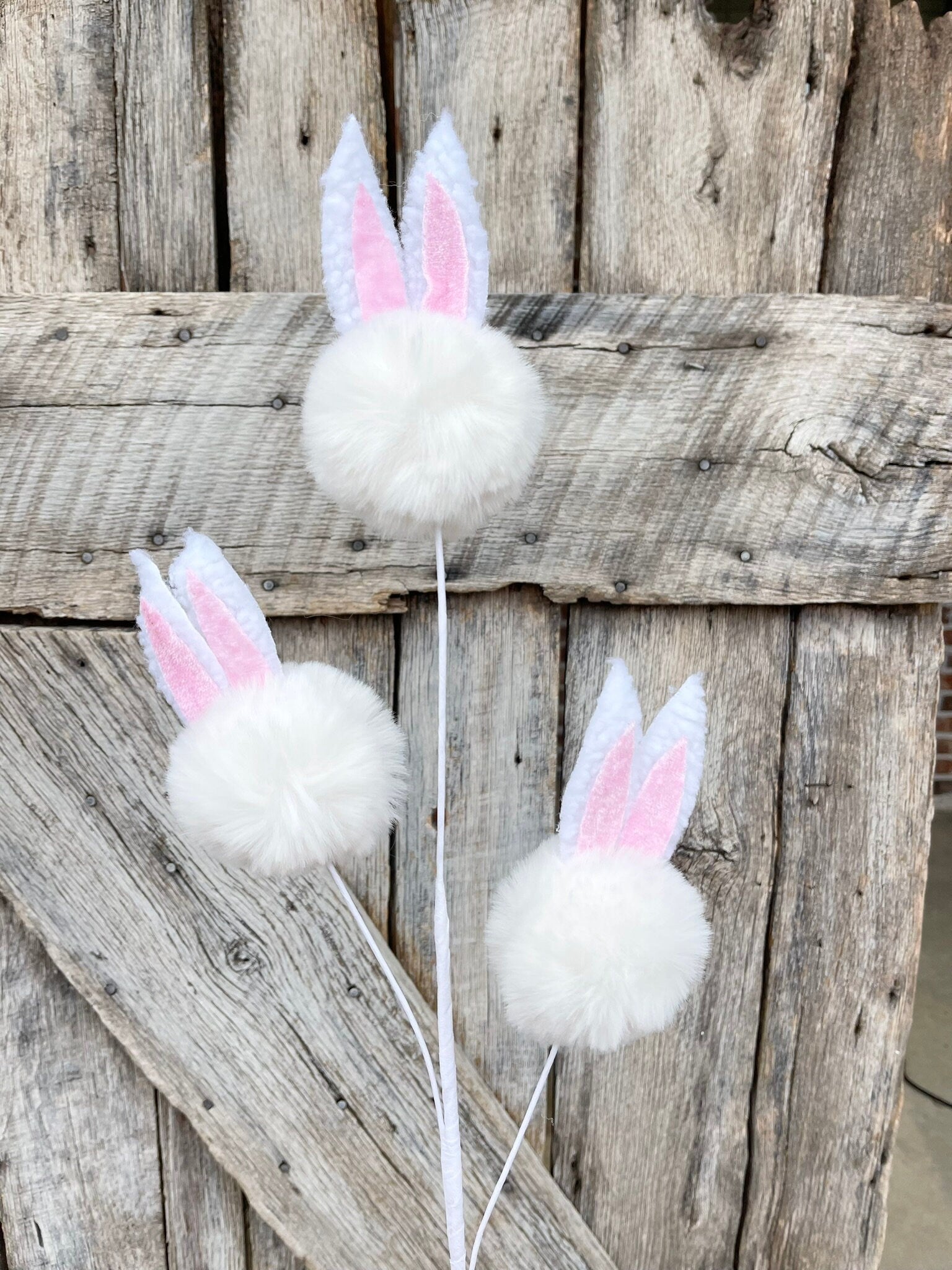 Easter Bunny Spray, 30" Easter Bunny Floral Spray, Easter Decor