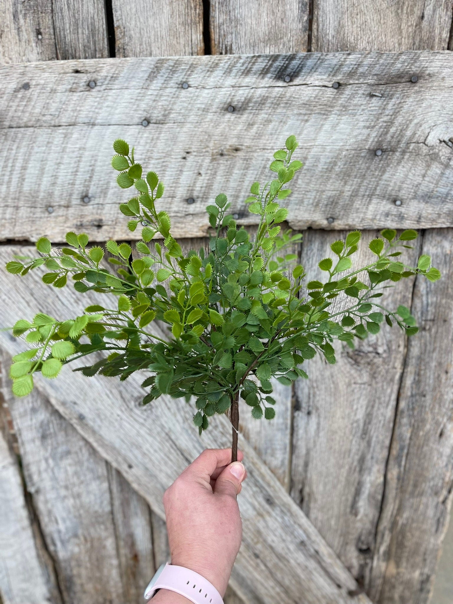 18" Eucalyptus bush, Greenery Bush, Artificial Greenery