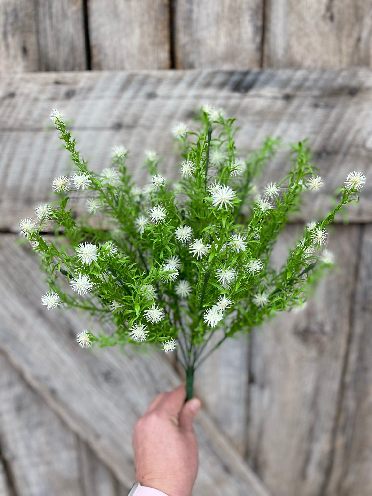 20" Greeney Bush, MINI XANTHIUM Bush, Spring Bush