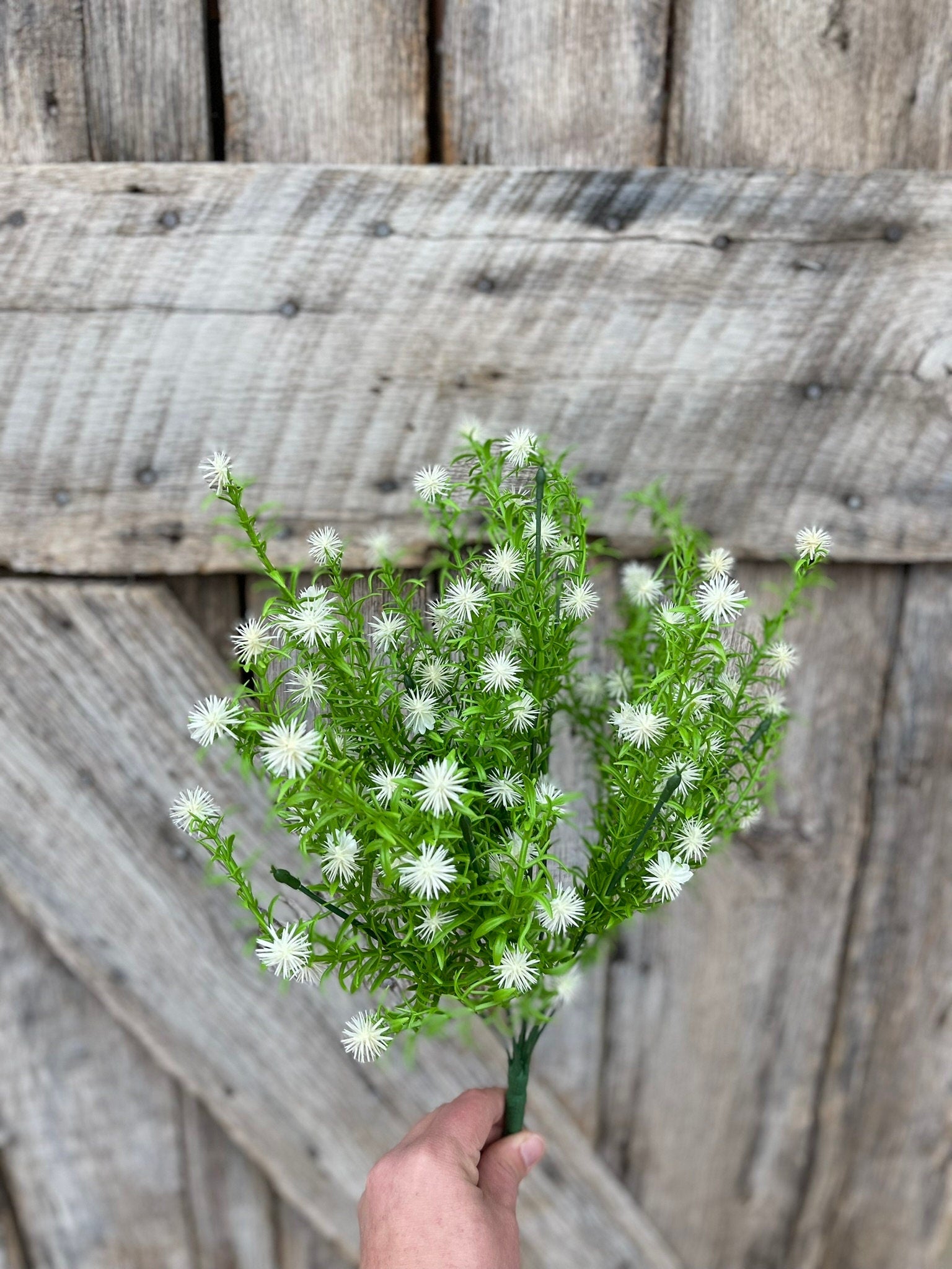 20" Greeney Bush, MINI XANTHIUM Bush, Spring Bush