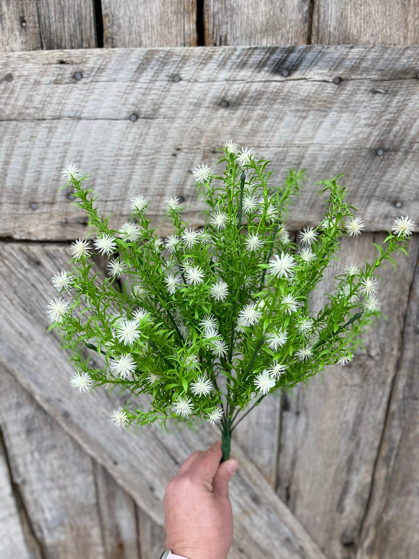 20" Greeney Bush, MINI XANTHIUM Bush, Spring Bush