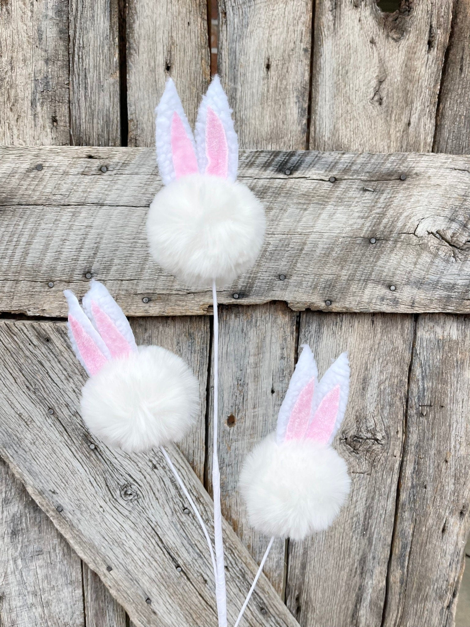 Easter Bunny Spray, 30" Easter Bunny Floral Spray, Easter Decor