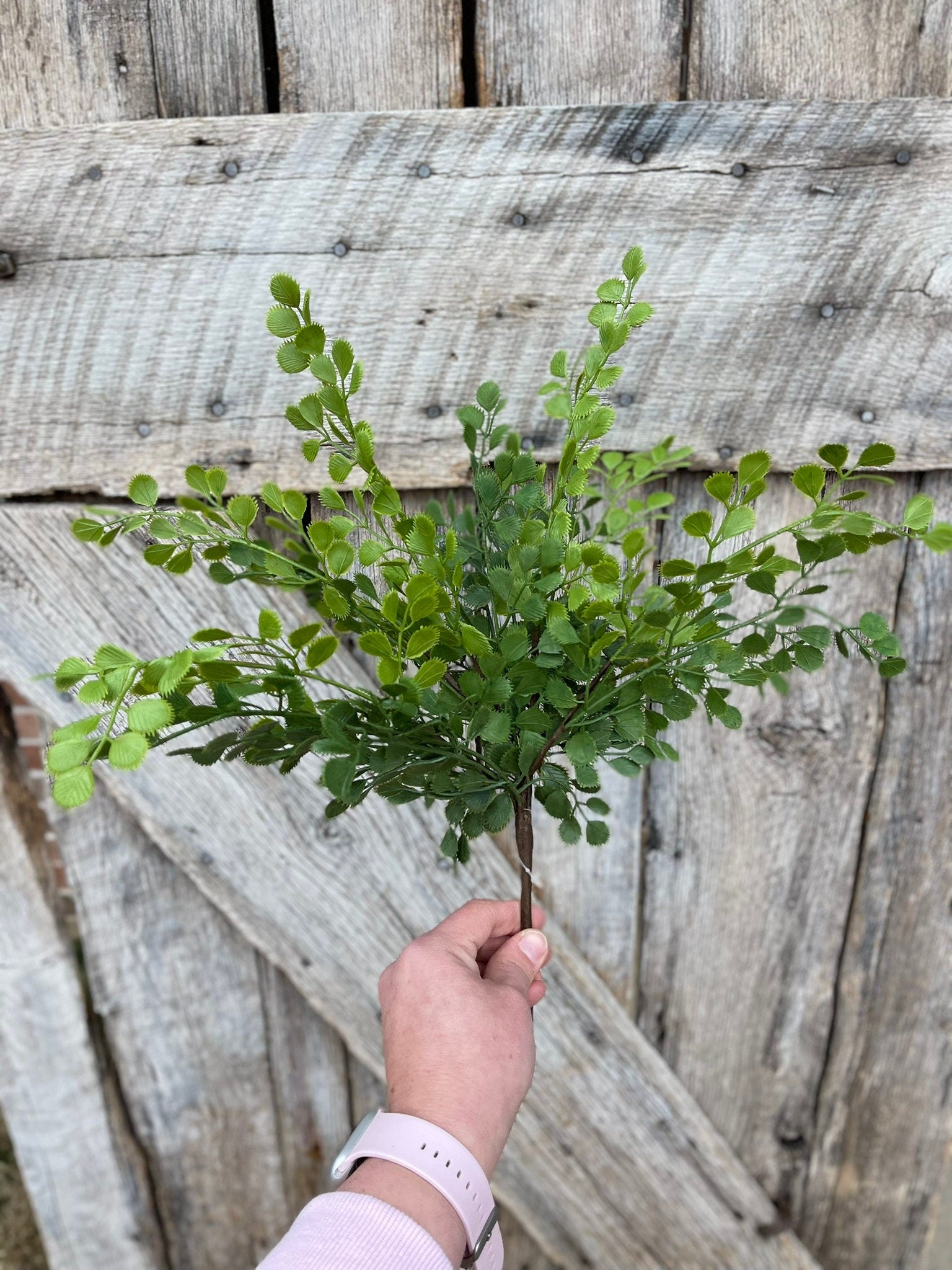 18" Eucalyptus bush, Greenery Bush, Artificial Greenery