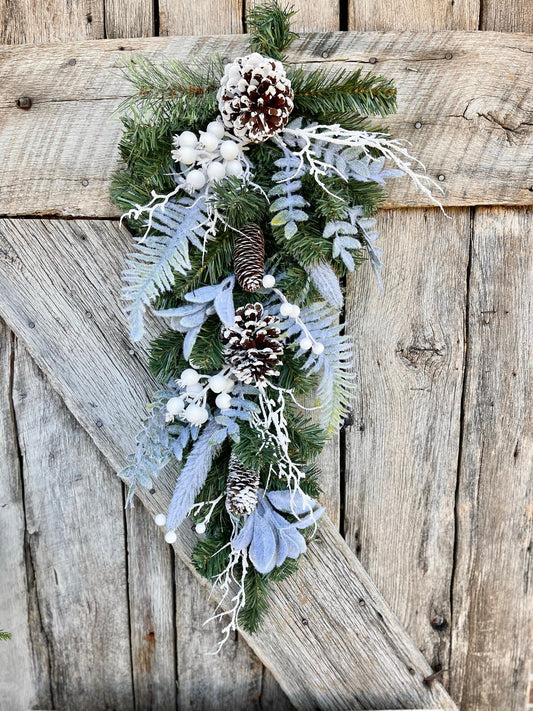 30" Mixed Pinecone Swag, Artificial Pine Swag, Wreath Supply