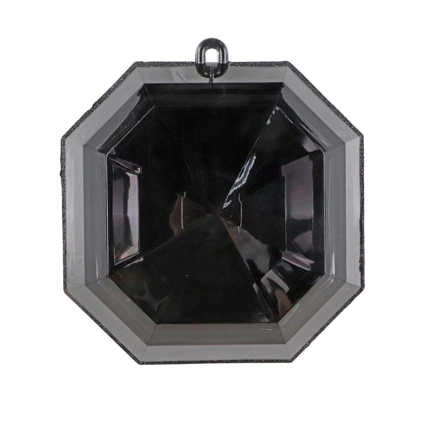 Black 6" Jewel Ornament, Square Jewel Ornament