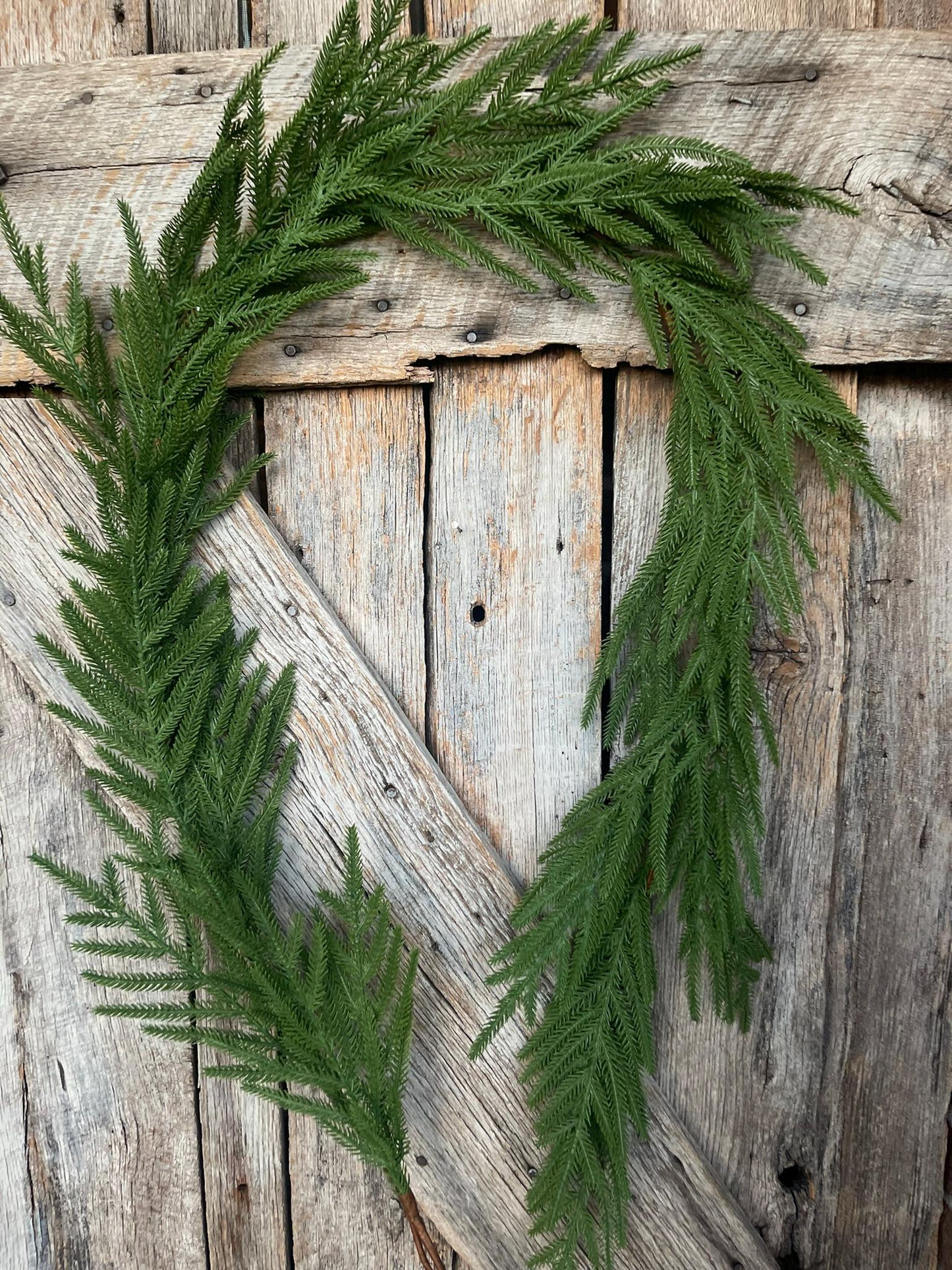 6' Norfolk Real Touch Garland, Pine Greenery, Artificial Christmas Garland, Holiday Garland, Pine Garland