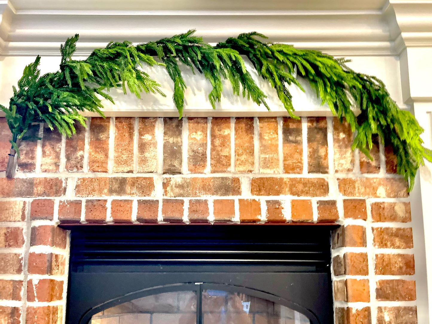 60" Real Touch Norfolk Garland, Pine Greenery Garland,Artificial Christmas Garland,Holiday Garland,Pine Garland,Real Touch Greenery,MTX58507