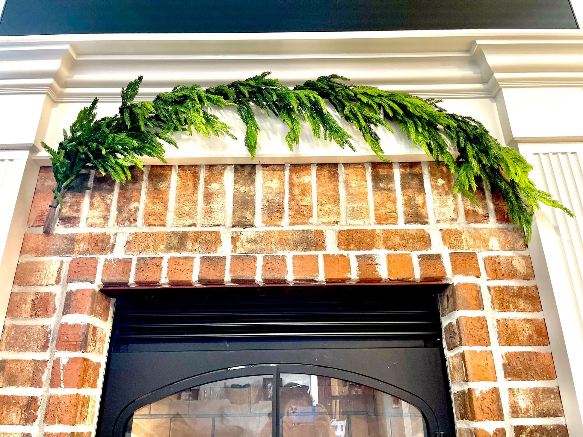 60" Real Touch Norfolk Garland, Pine Greenery Garland,Artificial Christmas Garland,Holiday Garland,Pine Garland,Real Touch Greenery,MTX58507