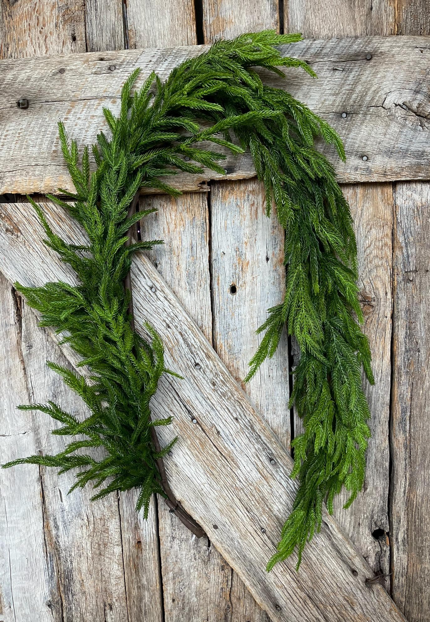 5' Norfolk Real Touch Garland, Pine Greenery