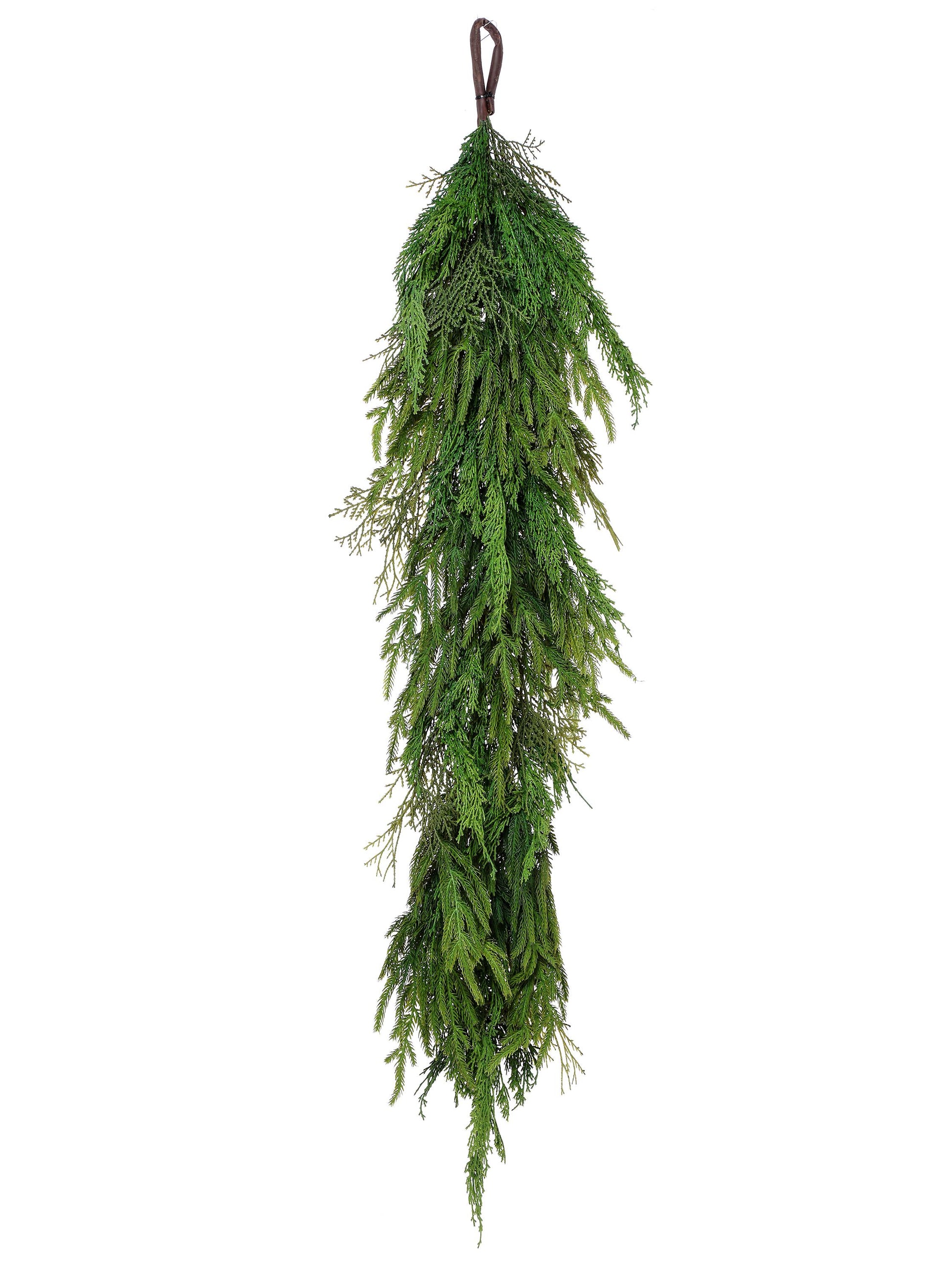 48" Norfolk Cypress Garland – Lifelike Artificial Christmas Greenery Garland for Holiday Decor