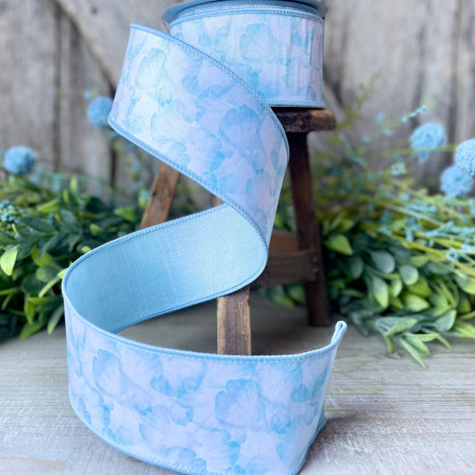 4” Steel Blue Velvet Ribbon, Farrisilk ribbon, Velvet ribbon – Joycie Lane  Designs